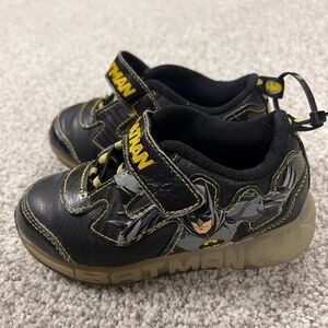 Batman Kids Sneakers - Black and Yellow
